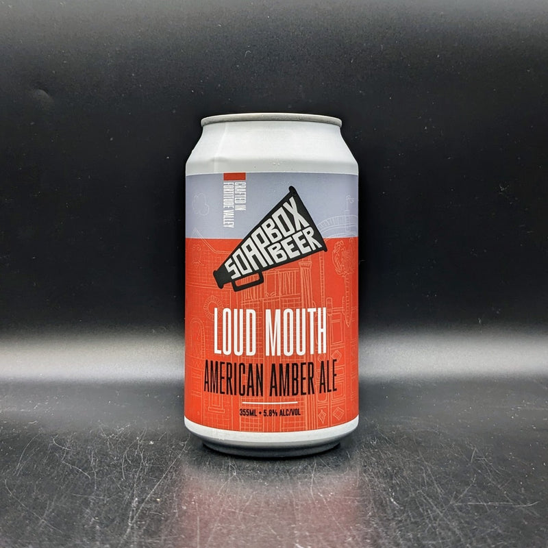 Soapbox Loudmouth American Amber Ale Can Sgl
