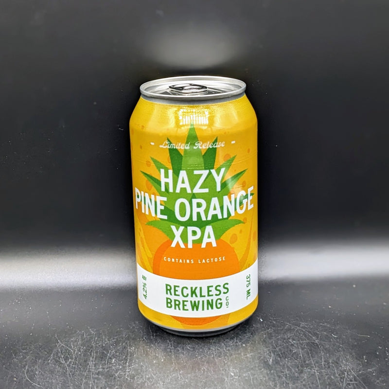 Reckless Brewing Hazy Pine Orange XPA Can Sgl