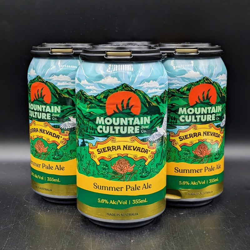 Mountain Culture & Sierra Nevada Summer Pale Ale Can 4pk