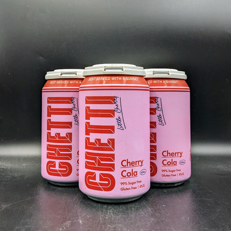 Chetti Cherry Cola Can 4pk