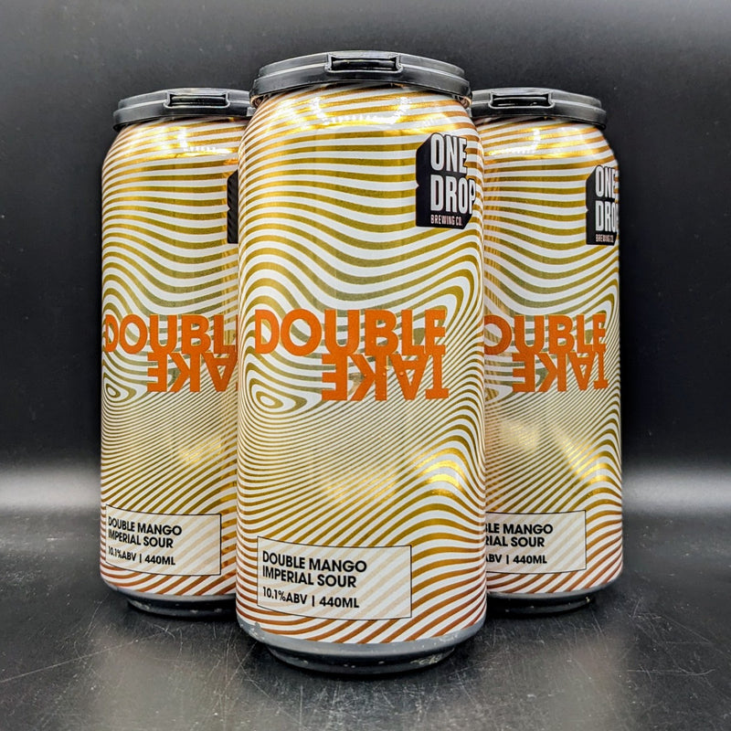 One Drop Mango Double Take Imperial Sour Can 4pk