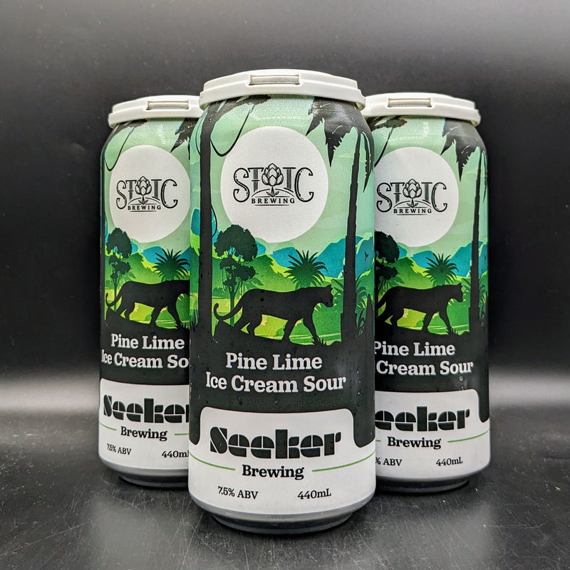 Seeker Pine Lime Ice Cream Sour Collabruary 2024 Can 4pk