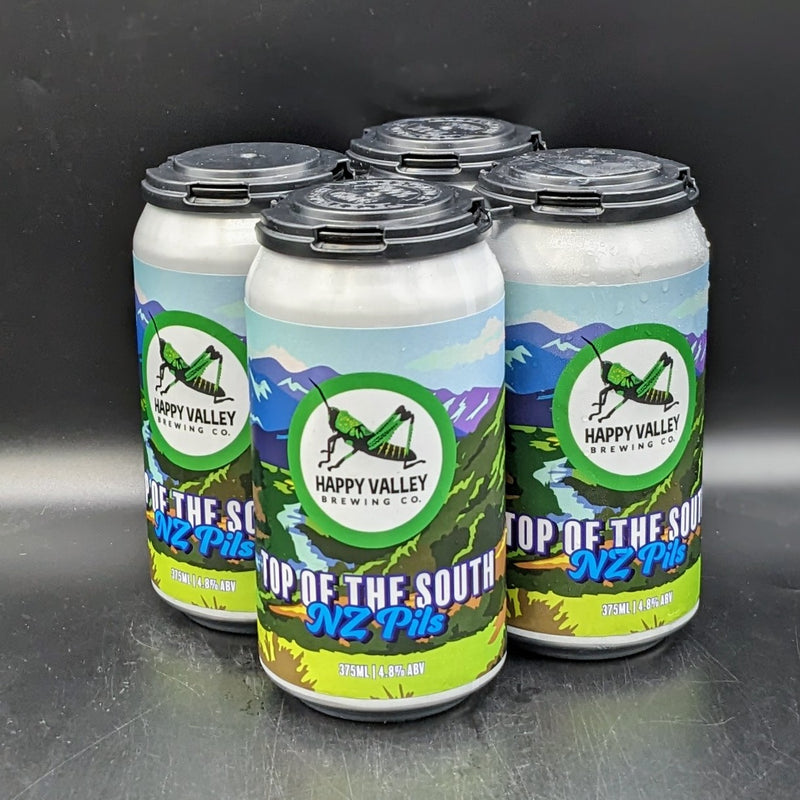 Happy Valley Top Of The South NZ Pilsner Can 4pk