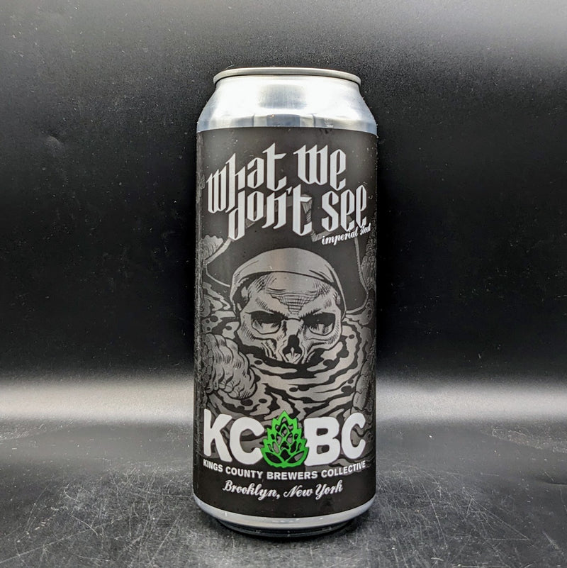 KCBC What We Don't See Imperial Stout Can Sgl