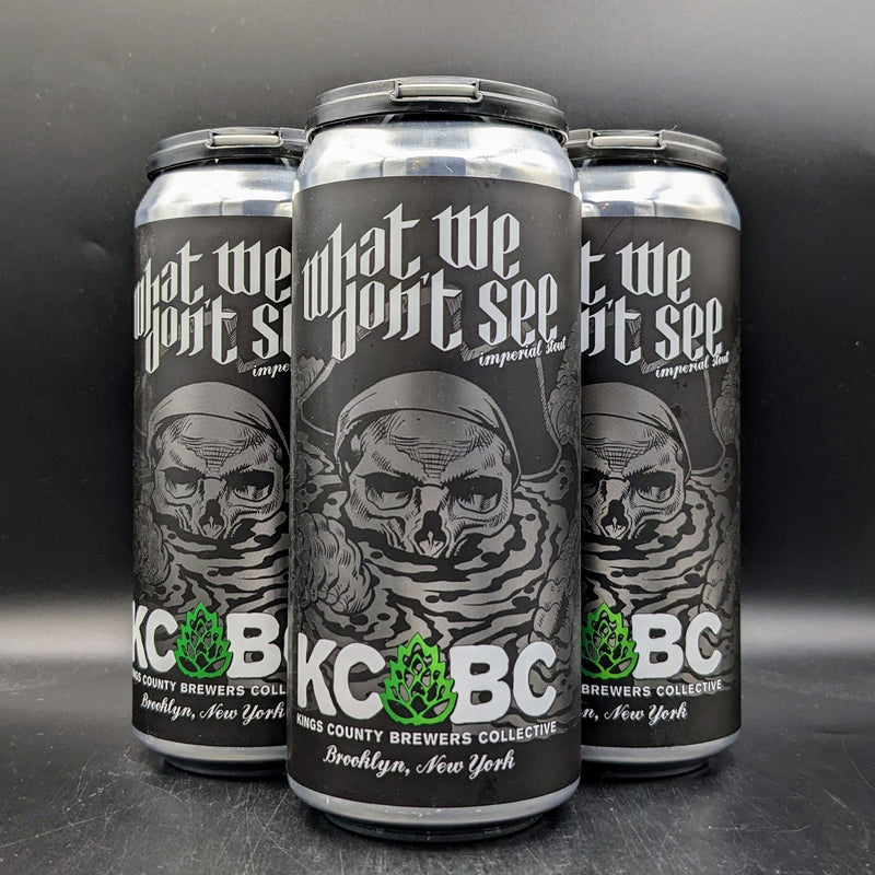 KCBC What We Don't See Imperial Stout Can 4pk