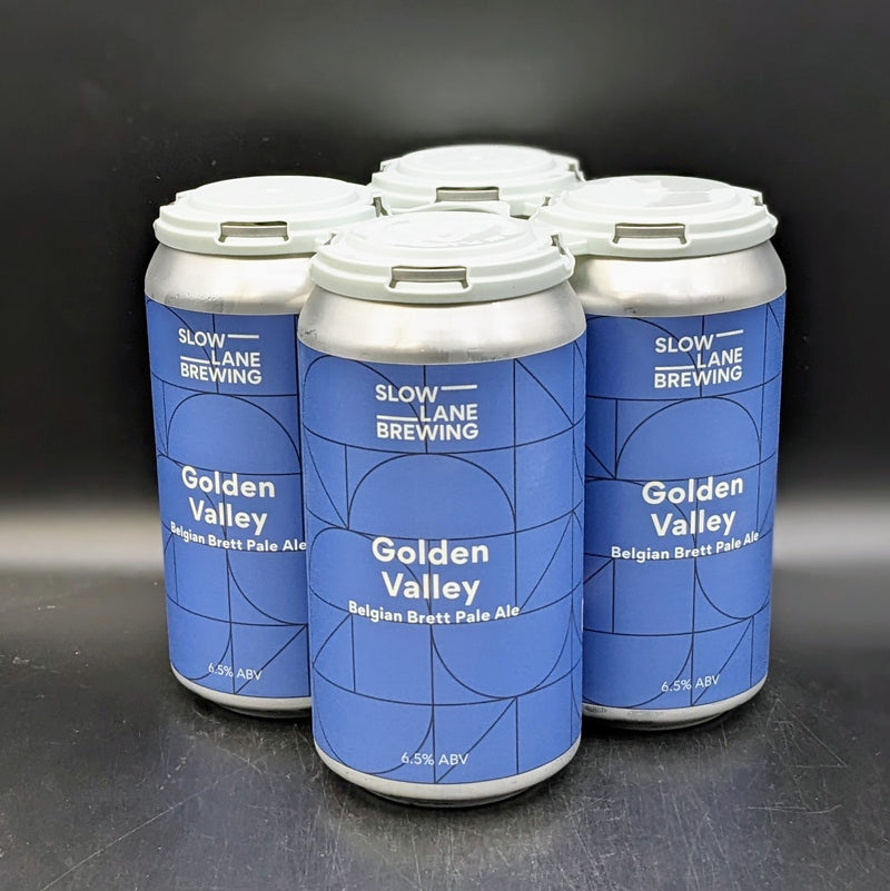 Slow Lane Golden Valley - Belgian Brett Pale Ale Can 4pk