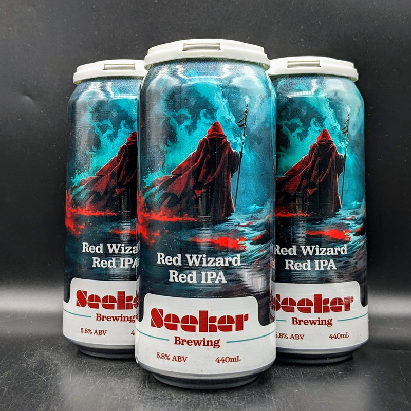 Seeker Red Wizard- Red IPA Can 4pk