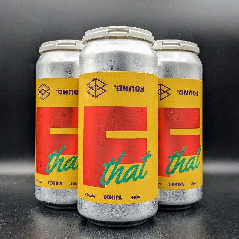 Range F That (Found. Collab) - DDH IPA Can 4pk