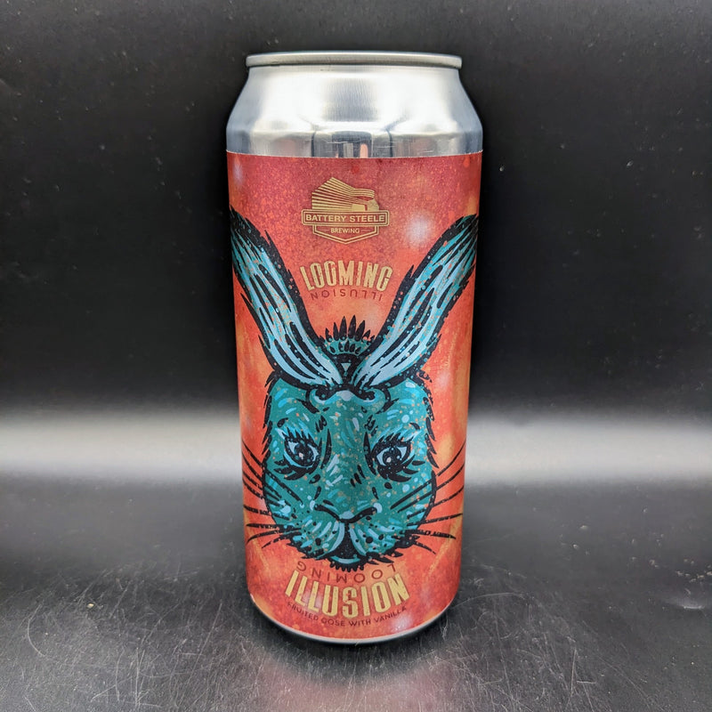 Battery Steele Brewing Looming Illusion Fruited Gose With Vanilla Can Sgl
