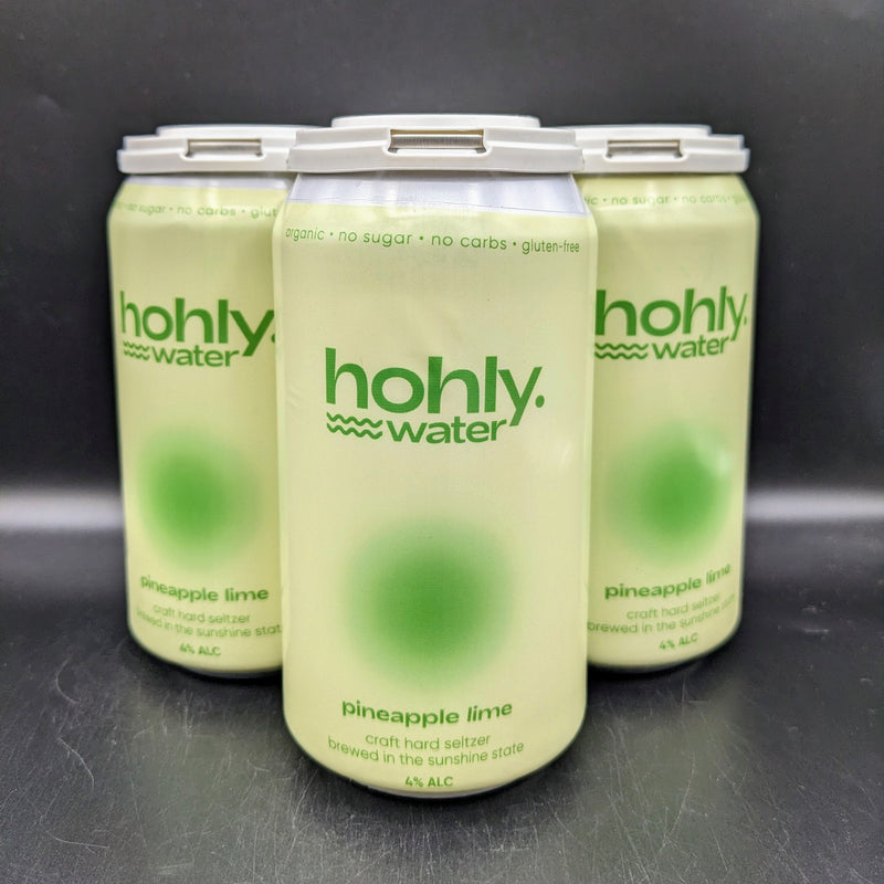 Hohly Water Pineapple Lime Seltzer Can 4pk