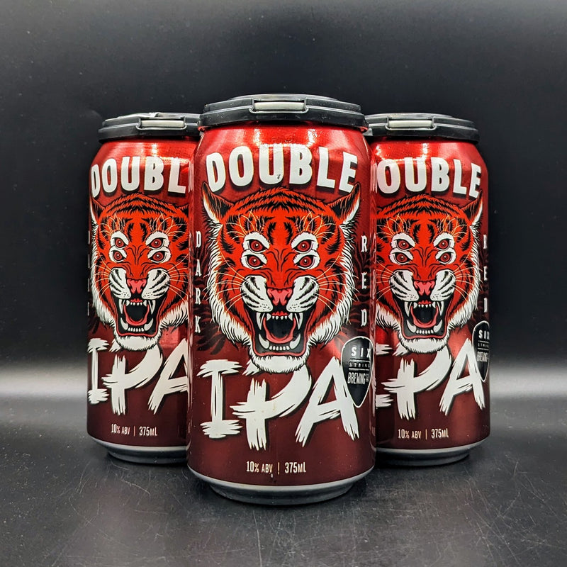 Six Strings Double Dark Red IPA Can 4pk
