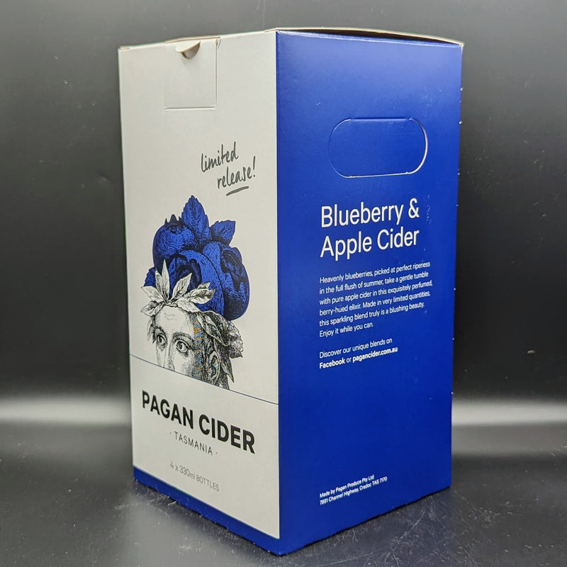 Pagan Blueberry Cider Stb 4pk