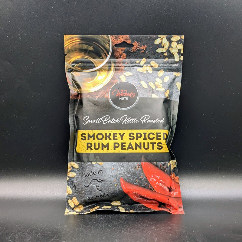 Wicked Nuts Smokey Spiced Rum Peanuts 120g