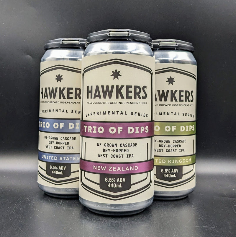 Hawkers Trio Of Dips US - UK - NZ Cascade 3pk