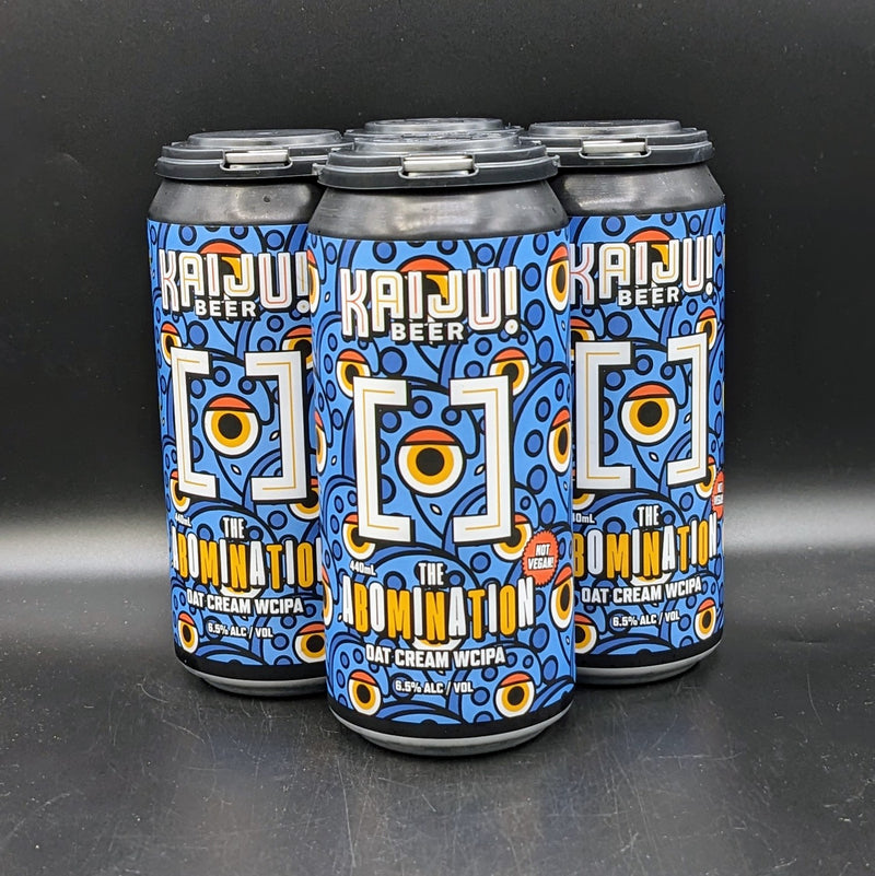 Working Title X Kaiju The Abomination Oat Cream West Coast IPA Can 4pk