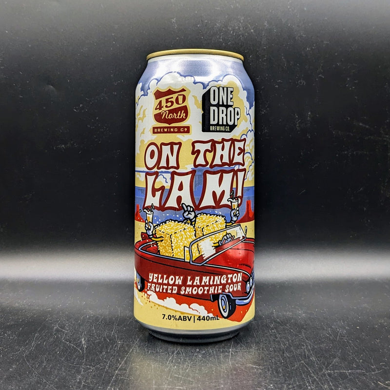 One Drop On The Lam Yellow Lamington Smoothie Sour Can Sgl