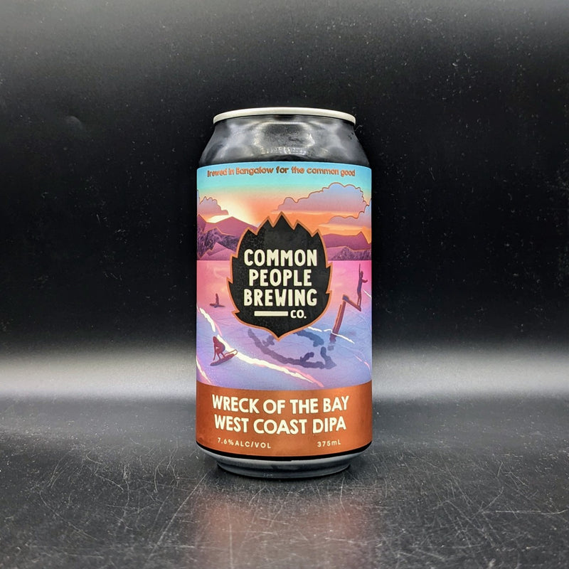 Common People The Wreck West Coast Double IPA Can Sgl