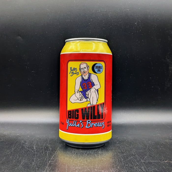 Yullis Big Willy Double IPA Can Sgl 375ml