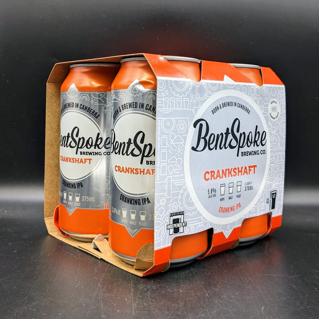 Bentspoke Crankshaft IPA Can 4pk - Saccharomyces Beer Cafe