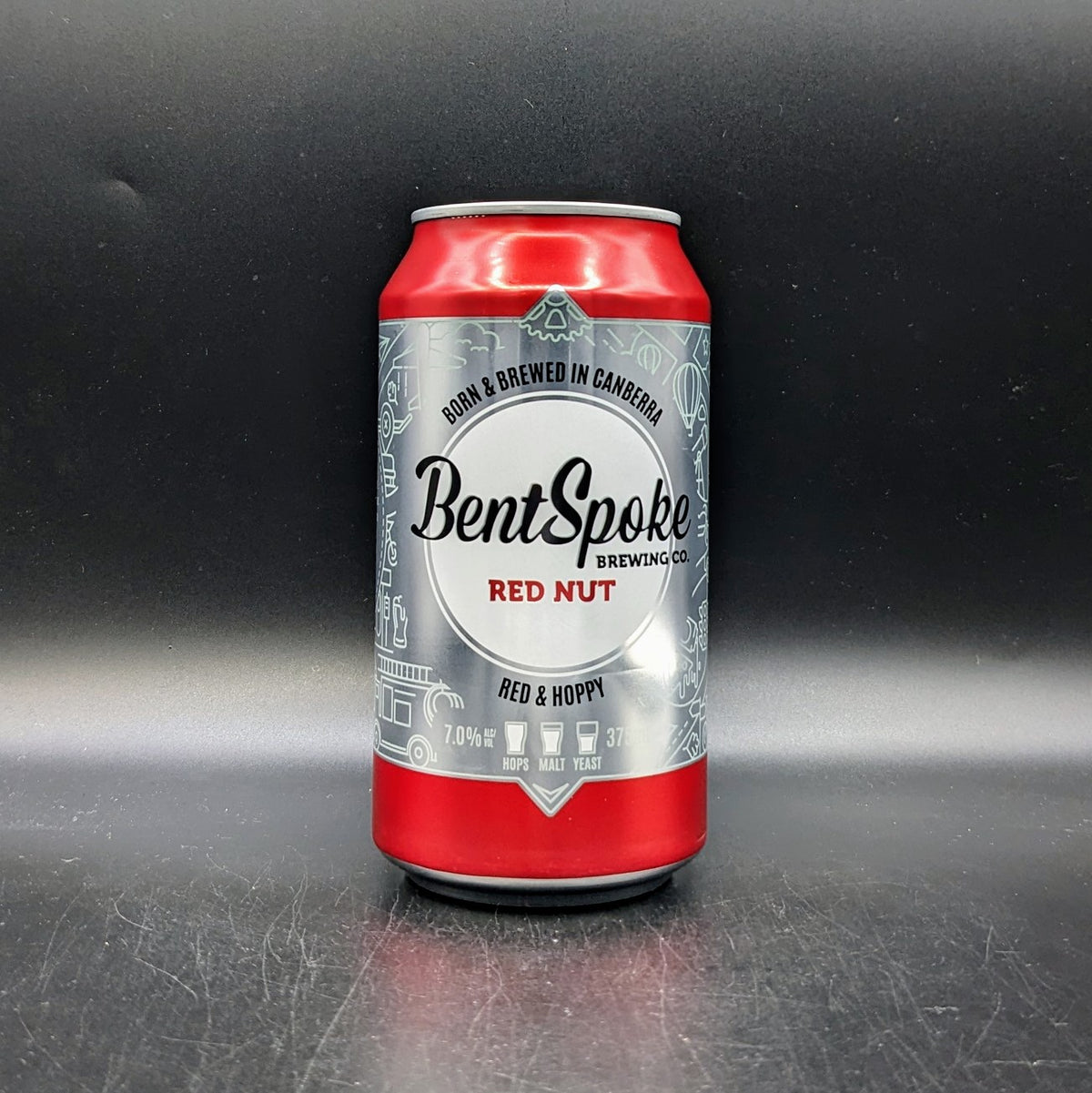 Bentspoke Red Nut