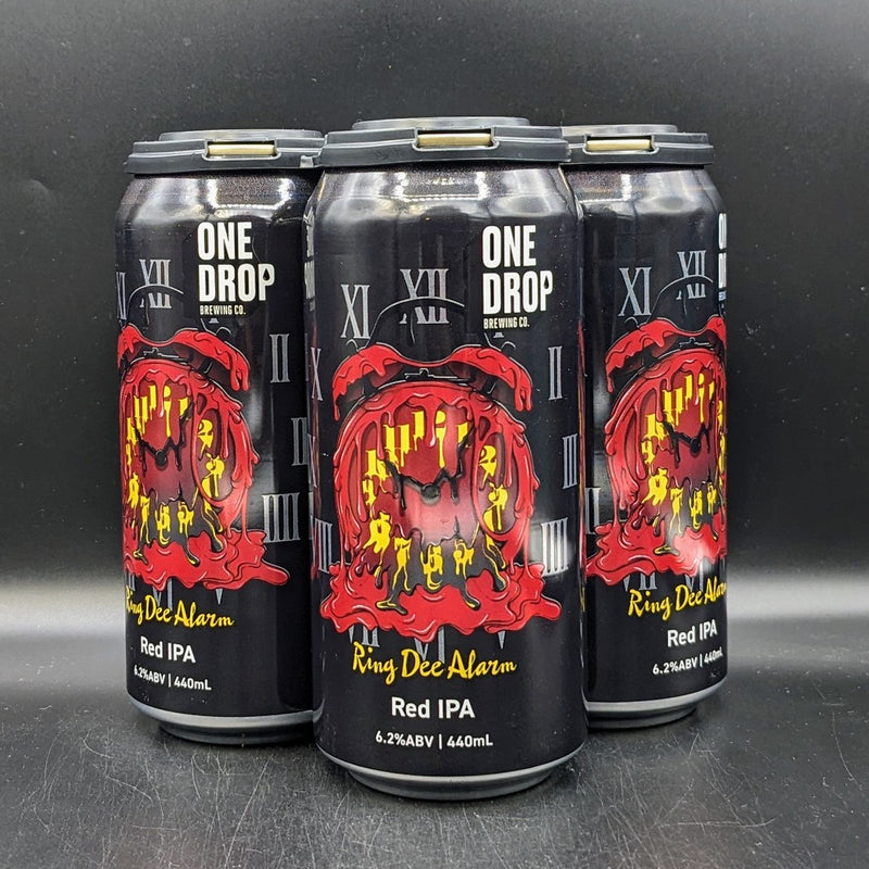 One Drop Ring Dee Alarm Red IPA Can 4pk