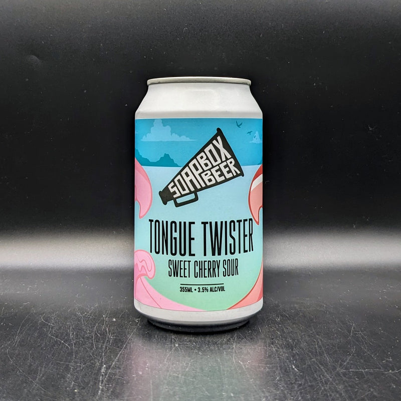 Soapbox Tongue Twister Sweet Cherry Sour Can Sgl