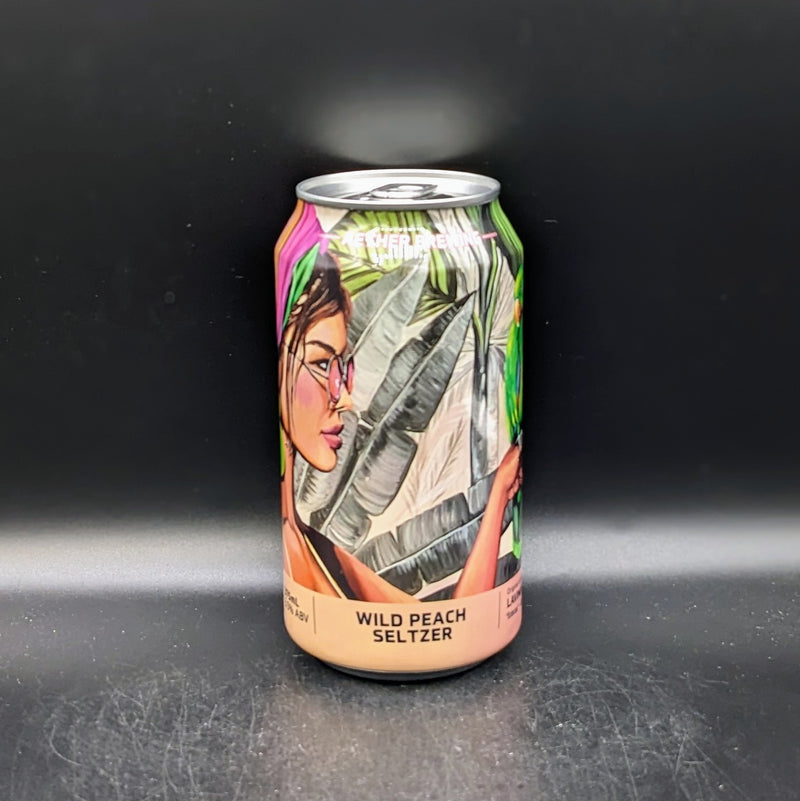 Aether Peach Seltzer Can Sgl