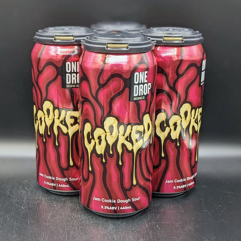 One Drop Cooked Jam Cookie Sour Can 4pk