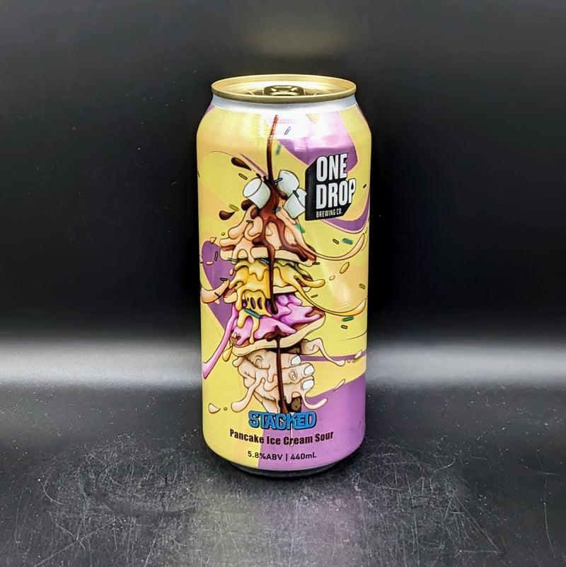 One Drop Stacked Triple Stack Pancake Ice Cream Sour Can Sgl