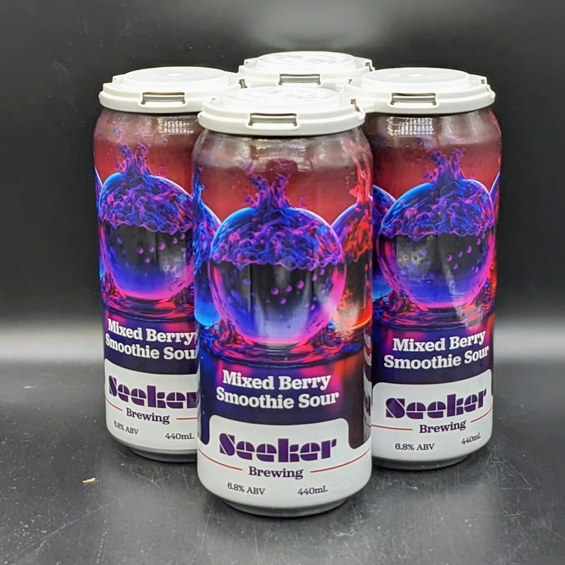 Seeker Mixed Berry Smoothie Sour Can 4pk