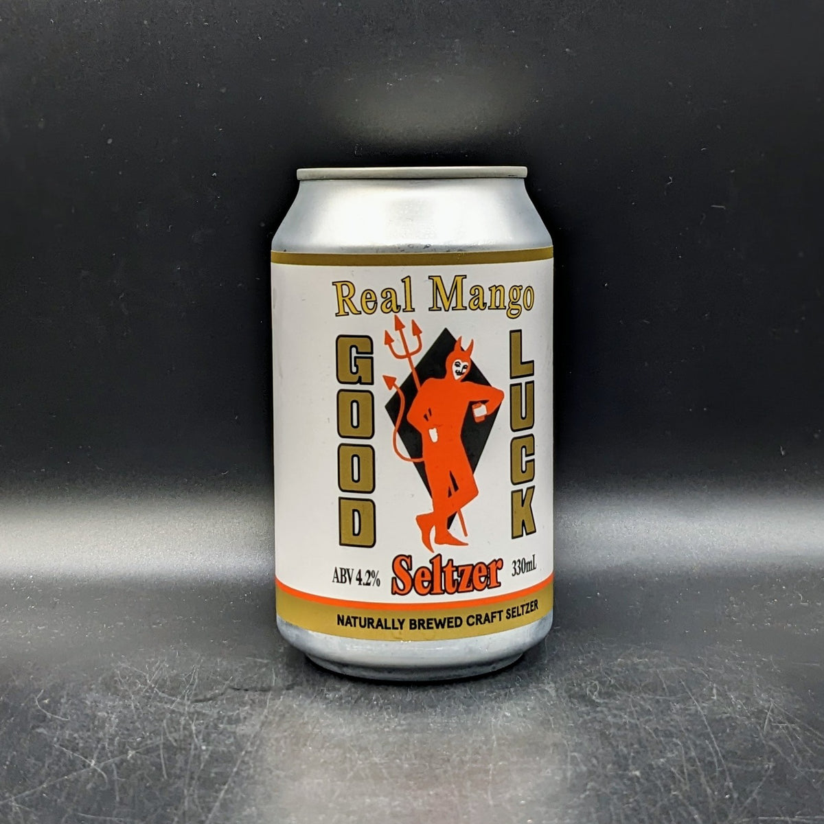 Good Luck Real Mango Seltzer Can Sgl
