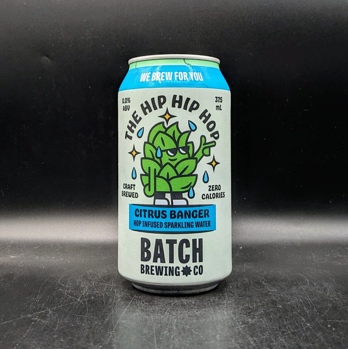 Batch 'The Hip Hip Hop' Citrus Banger Hop Infused Sparkling Water Can Sgl