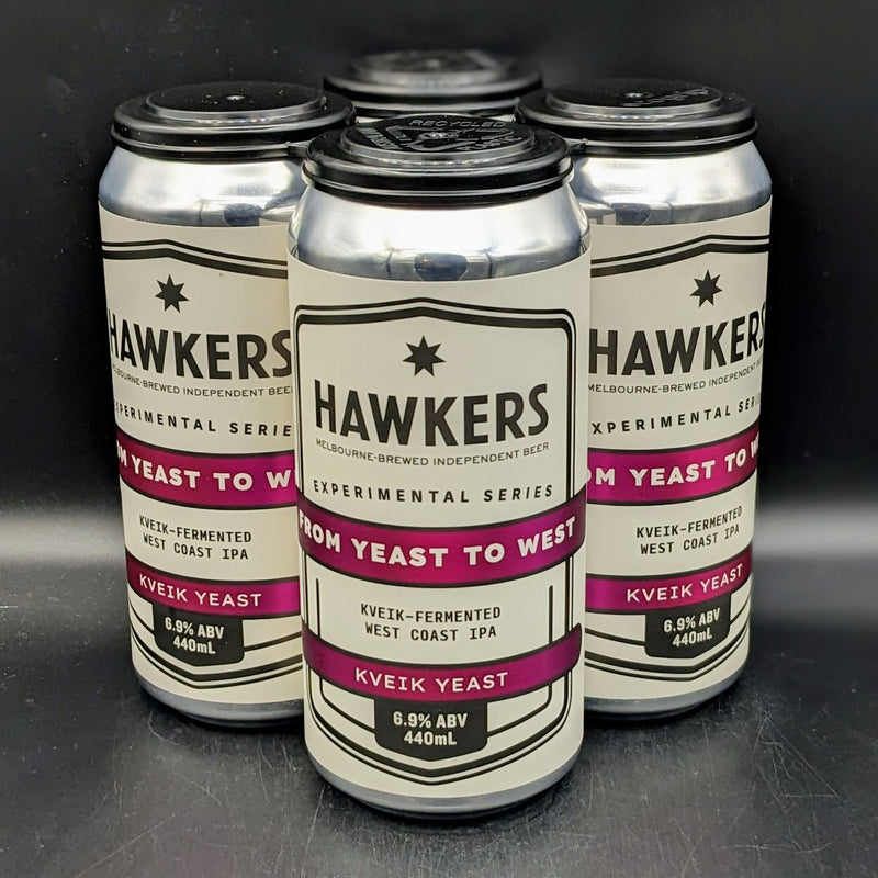 Hawkers From Yeast to West Kveik West Coast Can 4pk