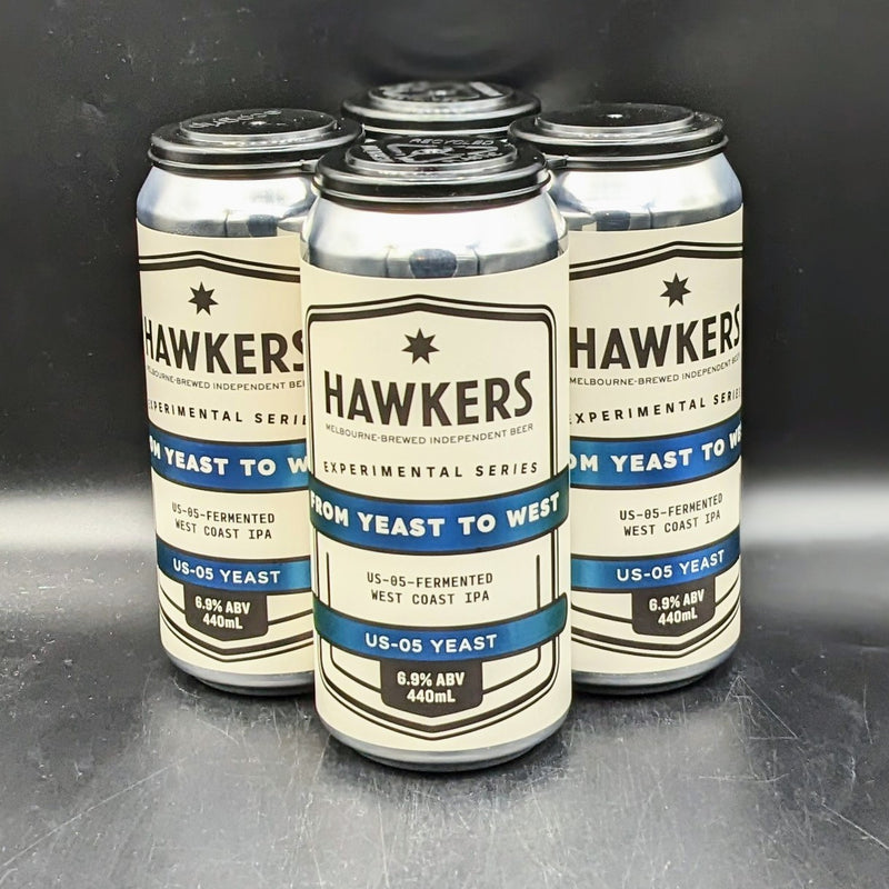 Hawkers From Yeast To West US-05 West Coast IPA Can 4pk
