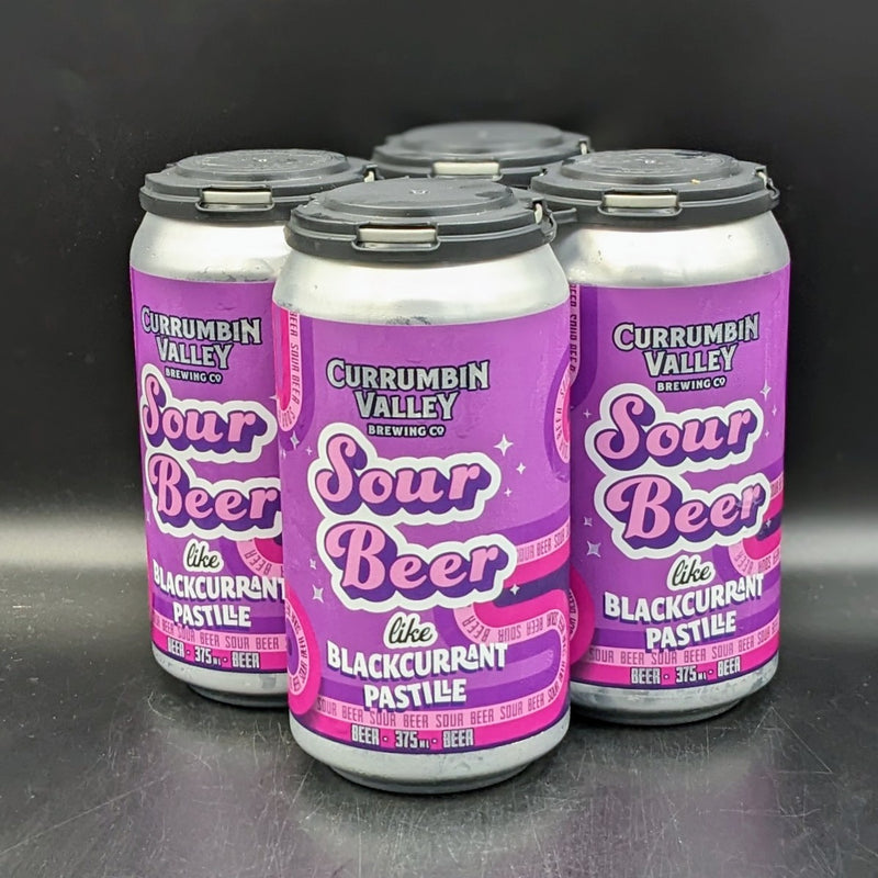 Currumbin Valley Sour Beer (like Blackcurrant Pastille) Can 4pk