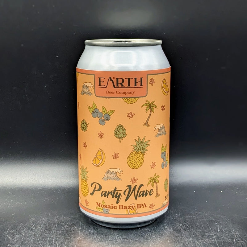 Earth Beer Party Wave Mosaic Hazy IPA Can Sgl