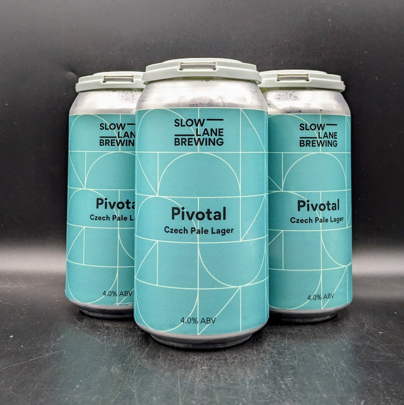 Slow Lane Pivotal - Czech Pale Lager Can 4pk