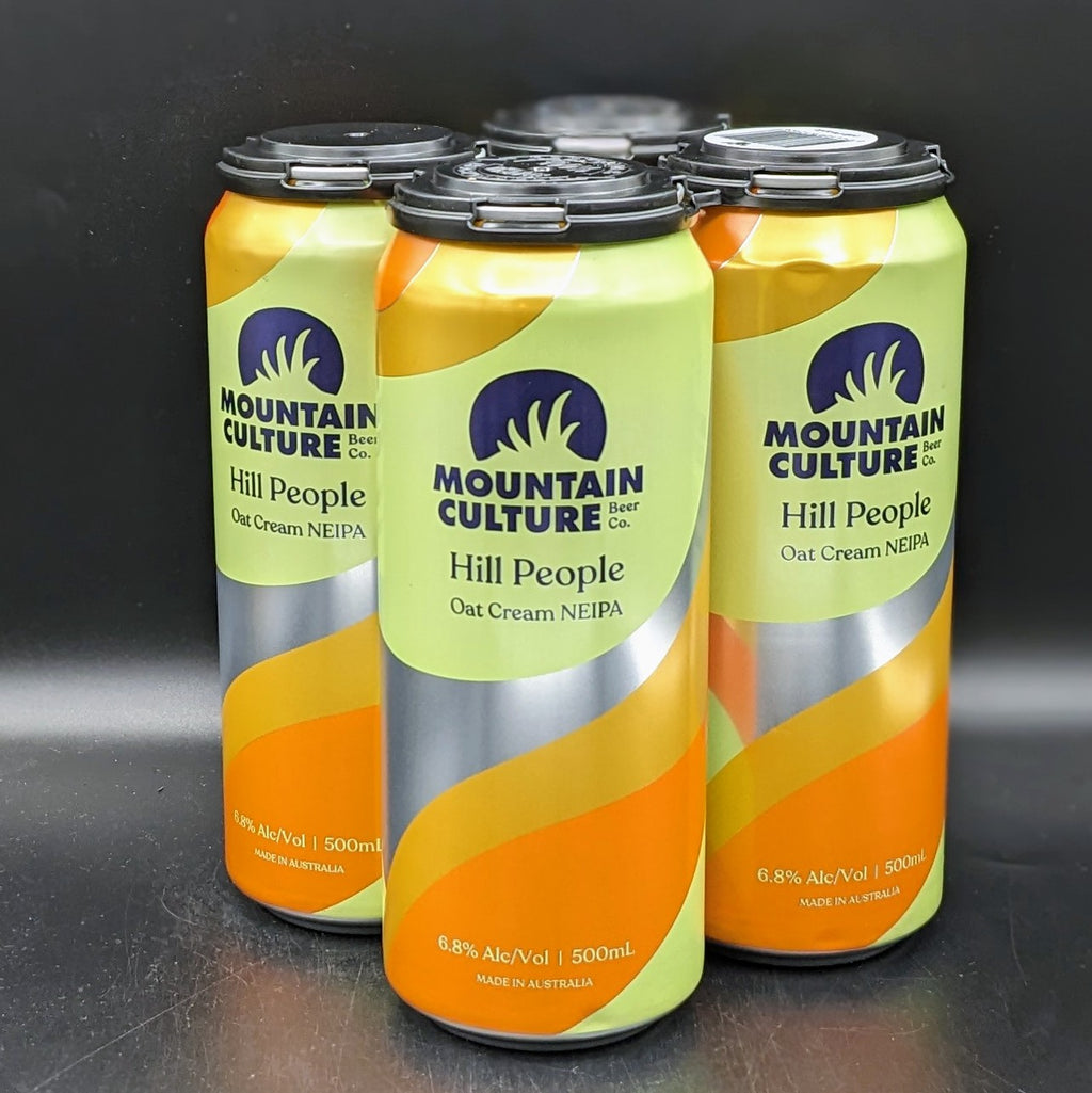 Mountain Culture Hill People - Oat Cream NEIPA Can 4pk - Saccharomyces Beer Cafe