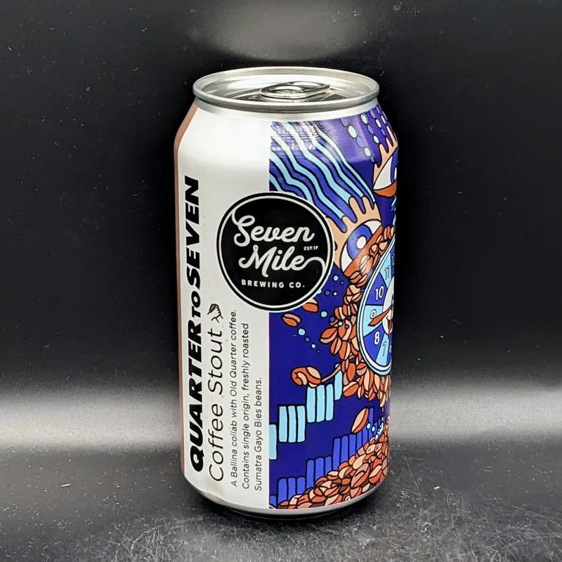 Seven Mile Quarter to Seven Coffee Stout Can Sgl