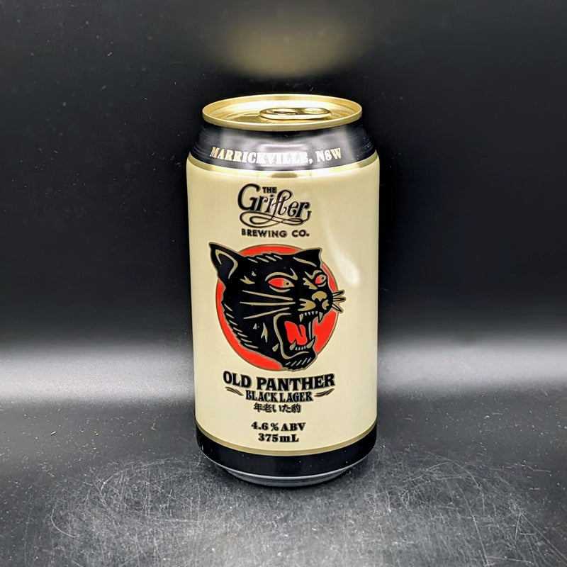 Grifter Old Panther Black Lager Can Sgl