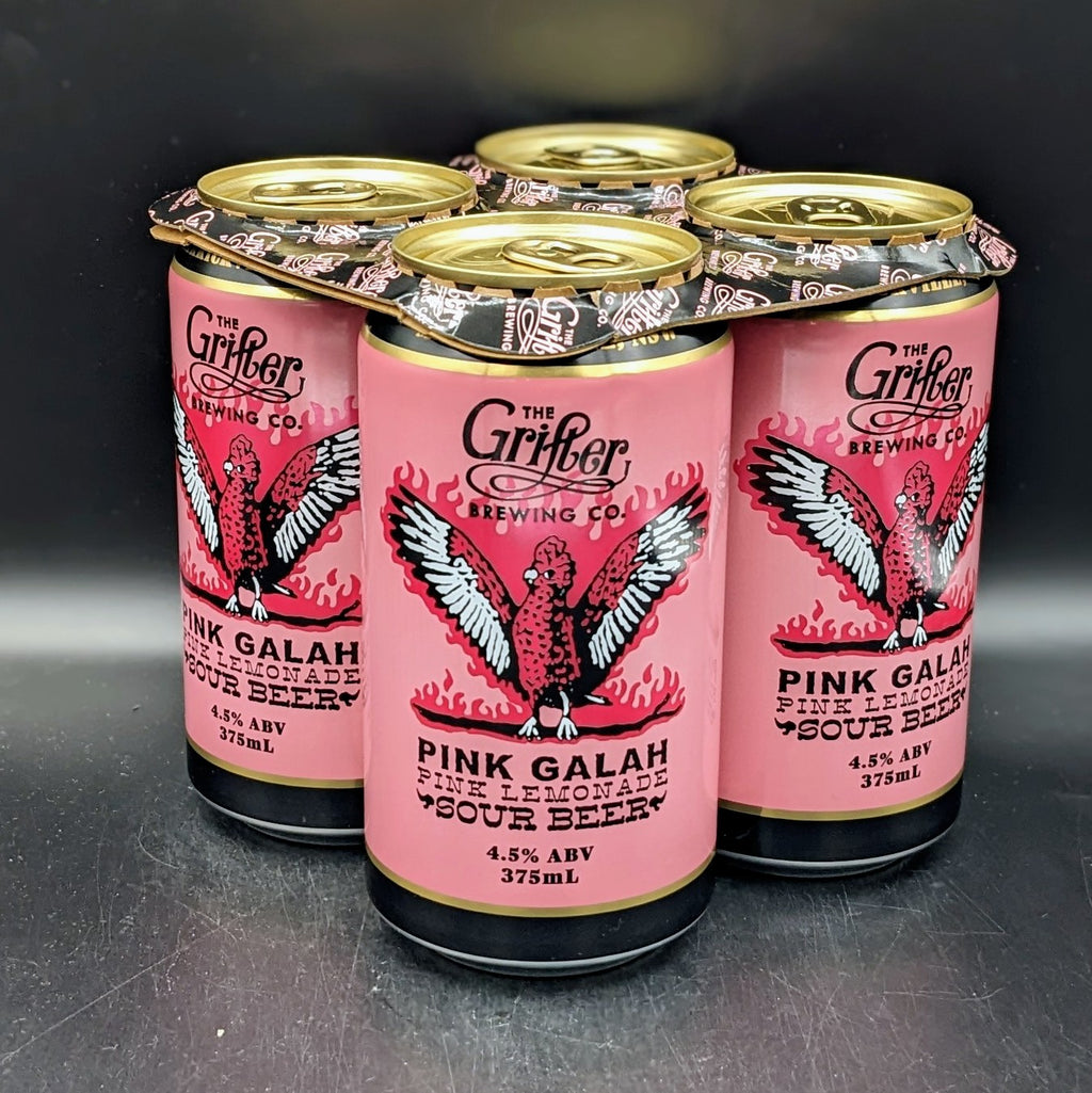 Grifter Pink Galah Pink Lemonade Sour Can 4pk - Saccharomyces Beer Cafe