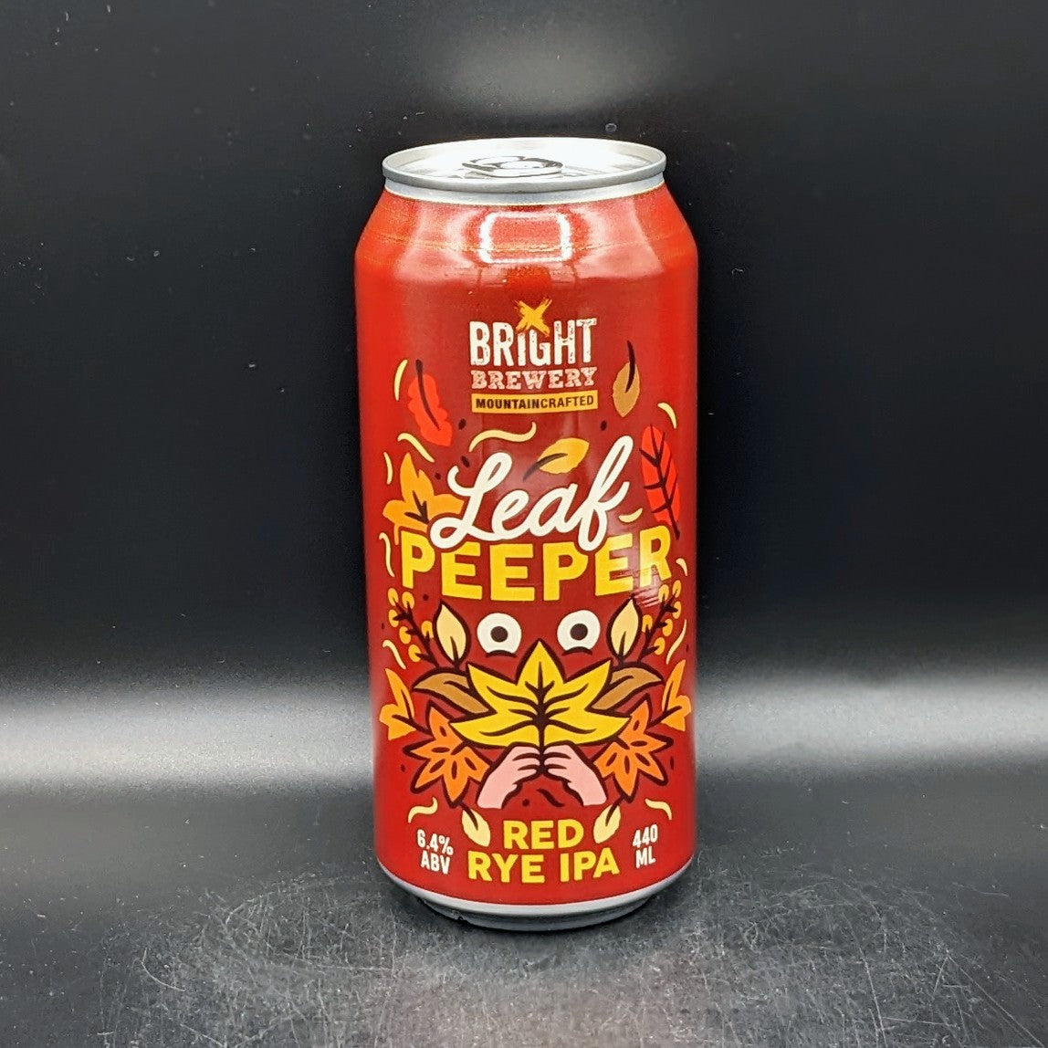 Bright Leaf Peeper Red Rye IPA