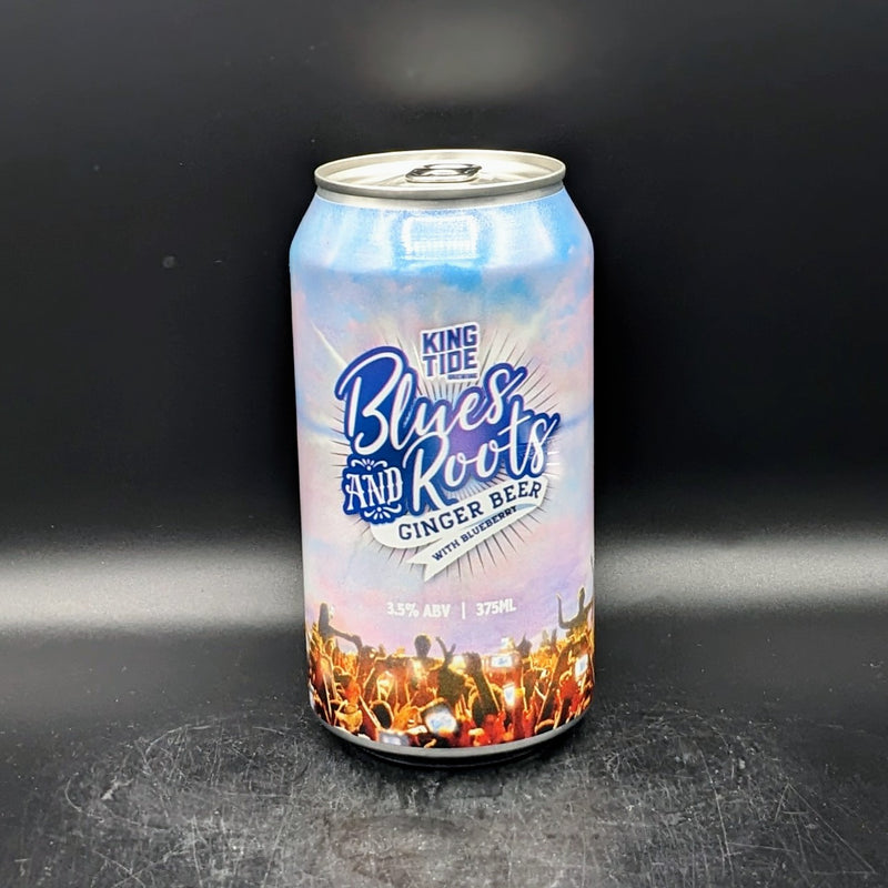 King Tide Blues and Roots Ginger Beer Can Sgl