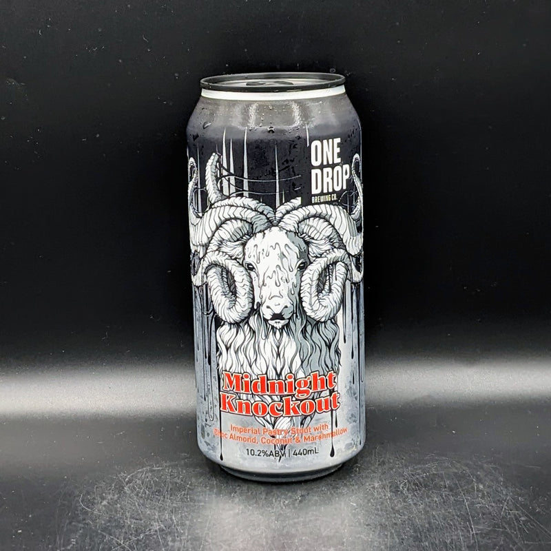 One Drop Midnight Knockout - Imperial Pastry Stout Can Sgl