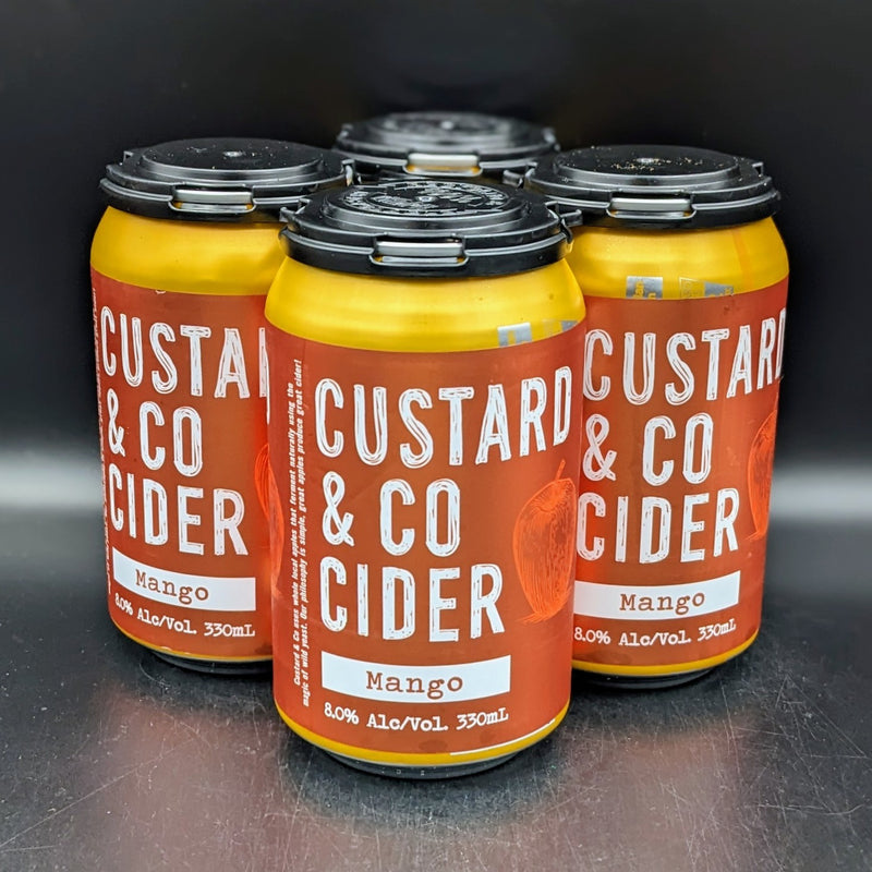 Custard & Co Mango Cider Can 4pk