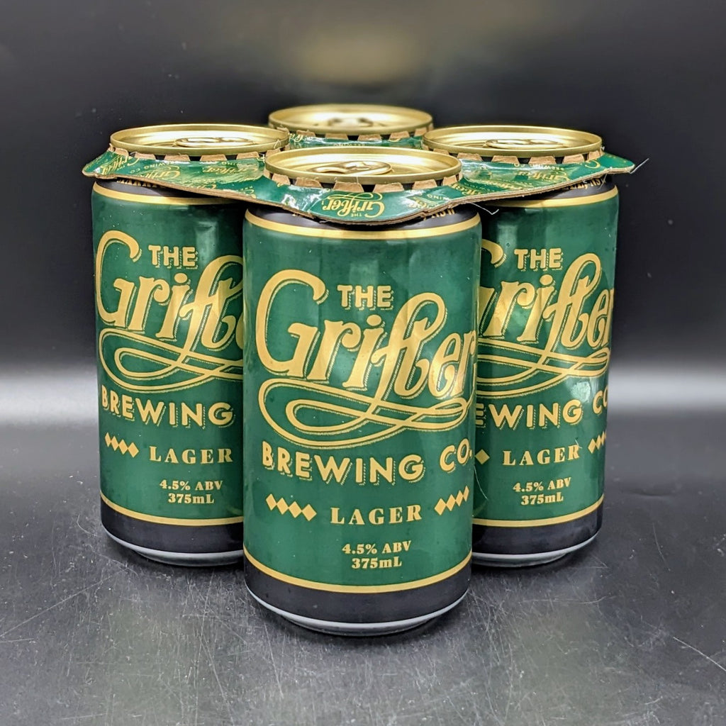 Grifter Lager Can 4pk - Saccharomyces Beer Cafe