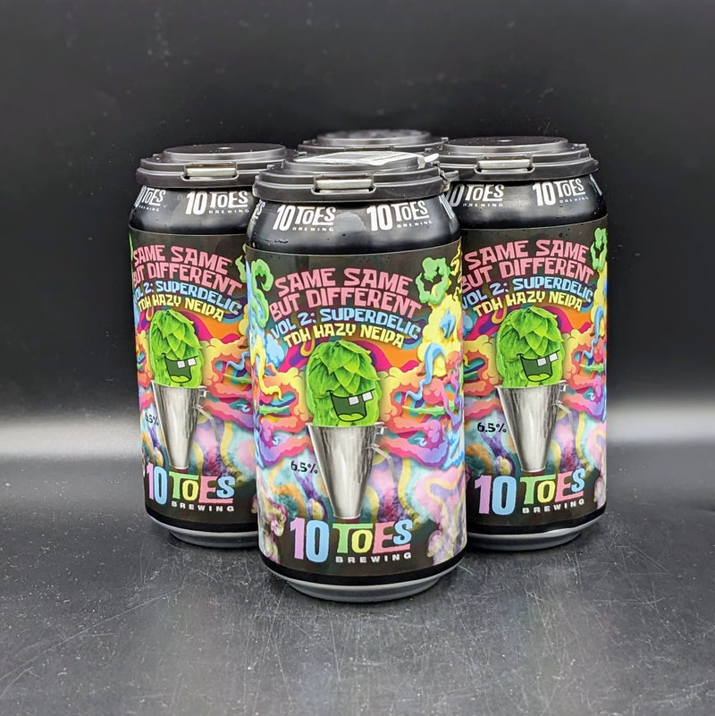 10 Toes Same Same But Different Volume 2 TDH NEIPA Can 4pk