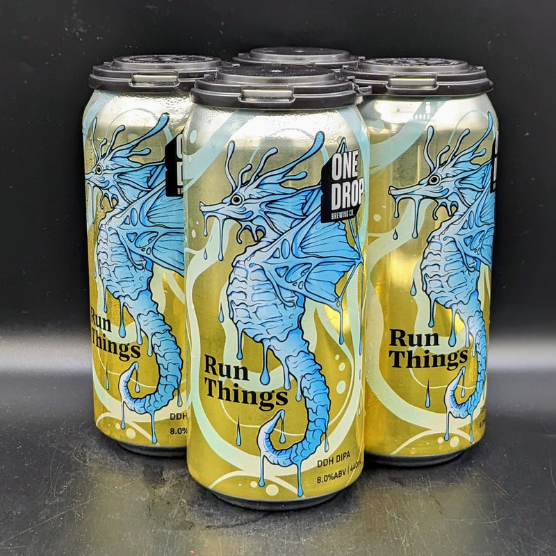 One Drop Run Things - Hazy DIPA Can 4pk