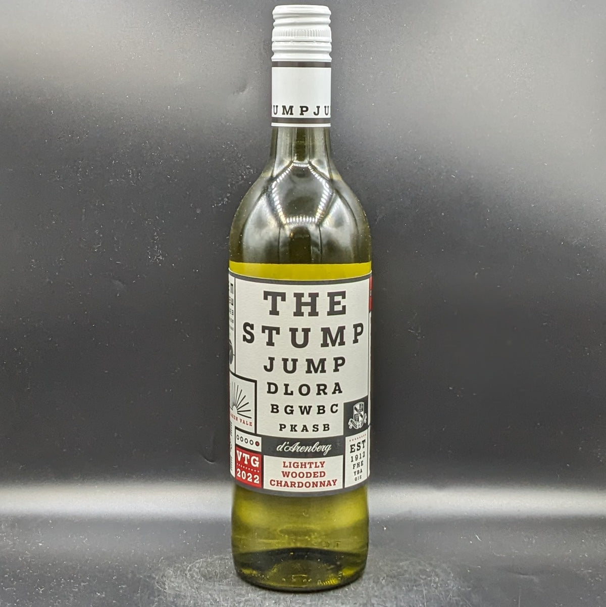 d'Arenberg Stump Jump Lightly Wooded Chard 750ml