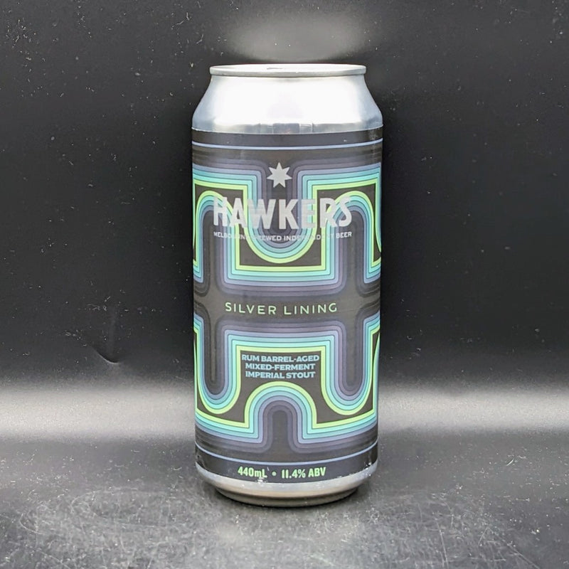 Hawkers Silver Lining  Mixed Culture Stout Can Sgl